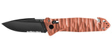 Couteau pliant TB Outdoor CAC S200 Mixte Toxifié - 3 fonctions - Corail acier Nitrox lame 85 mm