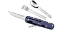 Couteau multifonctions TB Outdoor Bivouacâbleu acier Acier inox lame 90 mm