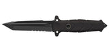 Couteau à lame fixe TB Outdoor Le Vengeur 138 mm acier Acier MOX lame 138 mm