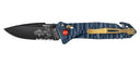 Couteau pliant TB Outdoor CAC Mixte Marine Nationale 400ans Tradition acier Nitrox lame 85 mm