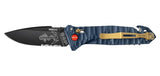 Couteau pliant TB Outdoor CAC Mixte Marine Nationale 400ans Tradition acier Nitrox lame 85 mm