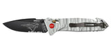 Couteau pliant TB Outdoor CAC Mixte Marine Nationale 400ans Pilote acier Nitrox lame 85 mm
