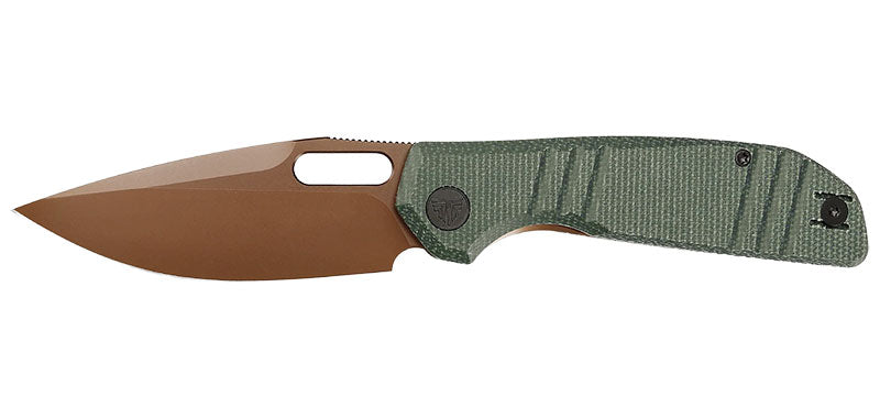 Couteau pliant Trivisa Gecko-GM acier 14C28N lame 86 mm lame drop point