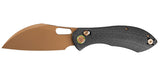 Couteau pliant Trivisa Batwing-CG/L acier 14C28N lame 86 mm lame sheepfoot