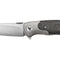 Couteau pliant Trivisa UMa-05 acier S35VN lame 92 mm fil lisse pour la coupe au quotidien