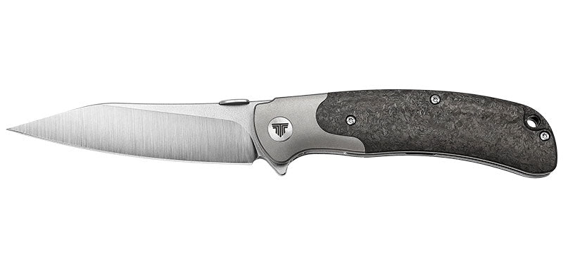 Couteau pliant Trivisa UMa-05 acier S35VN lame 92 mm fil lisse pour la coupe au quotidien
