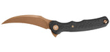 Karambit Trivisa Lacerta-CG acier 14C28N lame 85 mm lame karambit