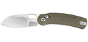 Couteau pliant Trivisa Lamb-03G acier N690 lame 77 mm fil lisse pour la coupe au quotidien