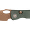 Couteau pliant Trivisa Andromeda-GM acier 14C28N lame 59 mm lame drop point