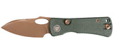 Couteau pliant Trivisa Andromeda-GM acier 14C28N lame 59 mm lame drop point