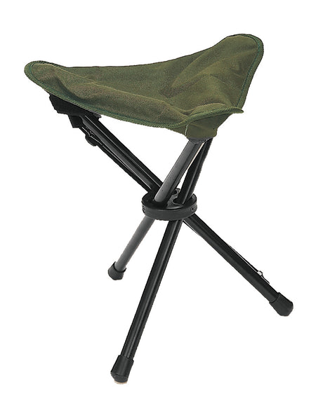Tabouret pliant trépied Mil-Tec en polyester Oxford 35 × 35 × 44 cm charge 100 kg