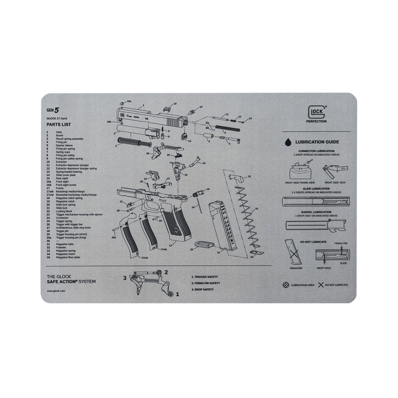 Tapis de démontage Glock Bench Mat Gen5