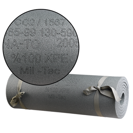 Tapis de sol OTAN Mil-Tec 100% mousse XPE (190 x 50 x 1 cm)