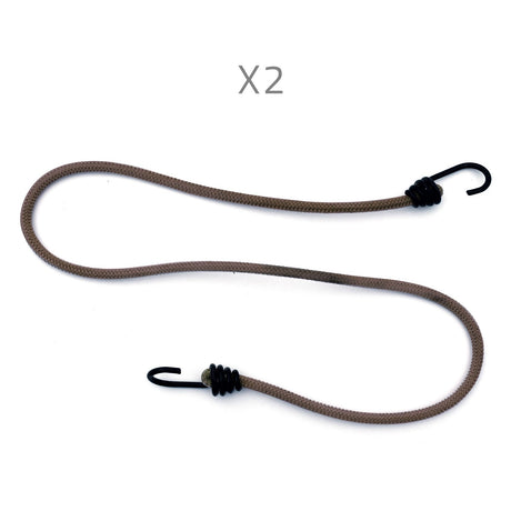 Tendeurs élastiques OPEX lot de 2 câble 8 mm 100 cm crochets acier plastifié