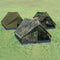Tente 2 places Mil-Tec Mini Pack Super en polyester 205 x 145 cm colonne 1500 mm