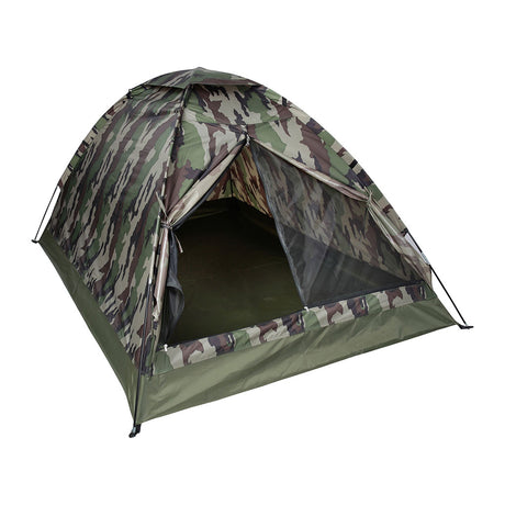 Tente biplace Ares simple toit nylon 2 000 Schmerber 205 x 150 x 105 cm