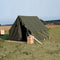 Tente militaire type US Small Wall Mil-Tec en coton enduit 2,70 × 2,70 m armature acier