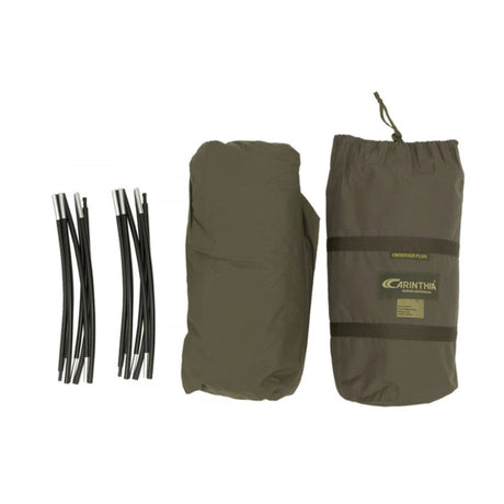 Tente-sac de bivouac Carinthia Observer Plus en Gore-Tex, 2 arceaux de 1800 mm, dôme de tête