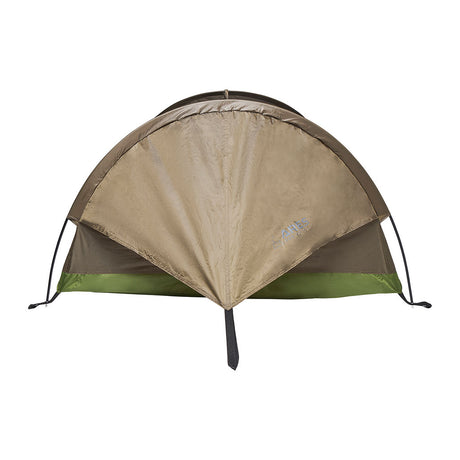 Tente tunnel Ares Pyrène 1,75 kg trois arceaux de 8,5 mm et triple ventilation
