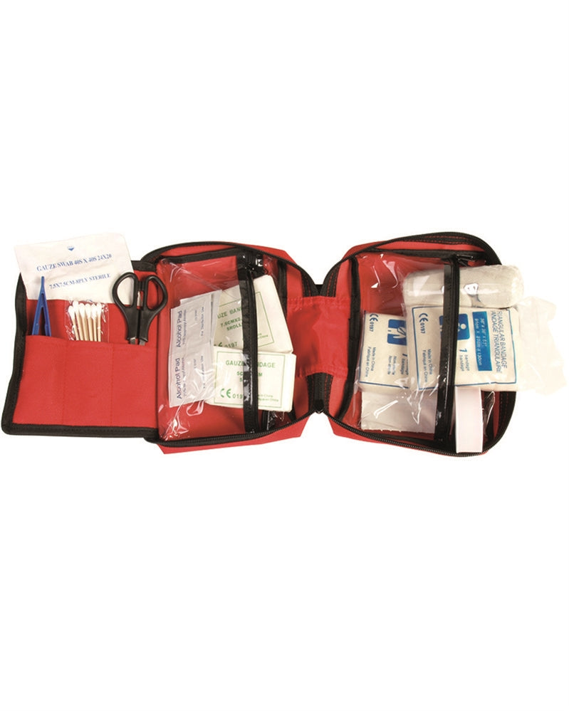 Trousse de premiers secours Mil-Tec grand modèle 19 x 14 x 6,5 cm à compartiment
