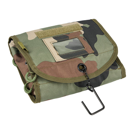 Trousse de toilette Ares TTOPS petit modèle garnie pour déplacement et camp court