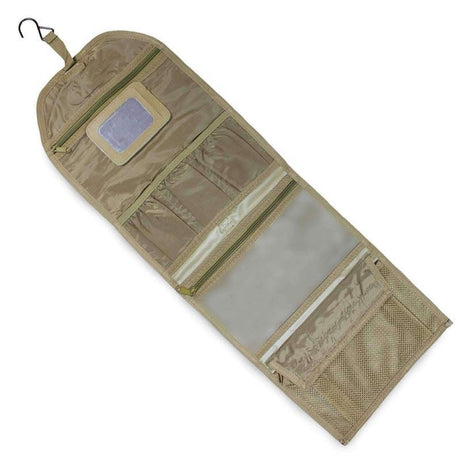 Trousse de toilette BCB Combat Wash Bag déployante 67 x 25 cm avec miroir amovible