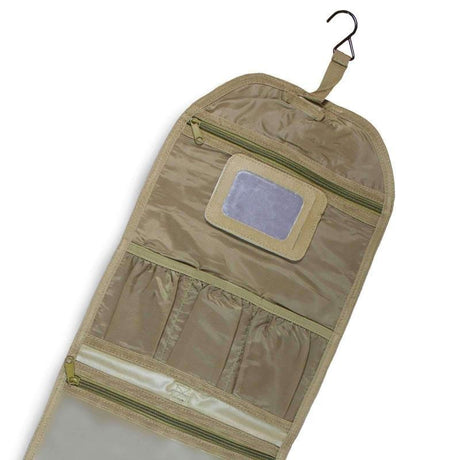 Trousse de toilette BCB Combat Wash Bag déployante 67 x 25 cm avec miroir amovible