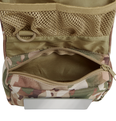 Trousse de toilette Brandit Medium dépliante miroir amovible 13 x 16 x 5 cm 134 g