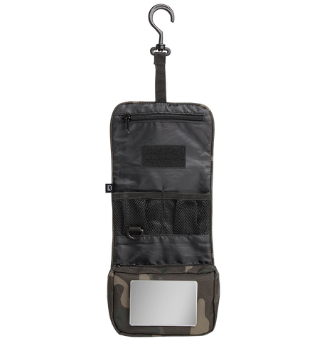 Trousse de toilette Brandit Medium dépliante miroir amovible 13 x 16 x 5 cm 134 g