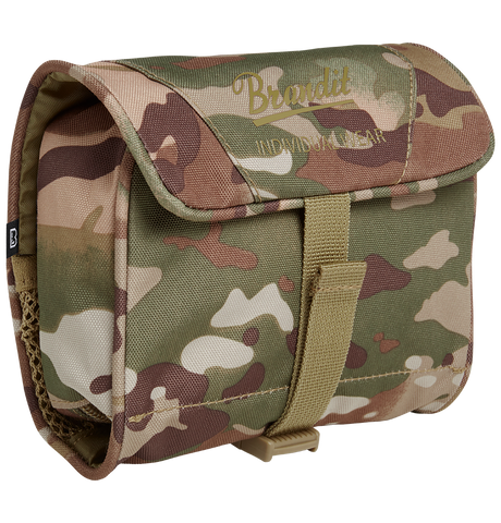 Trousse de toilette Brandit Medium dépliante miroir amovible 13 x 16 x 5 cm 134 g