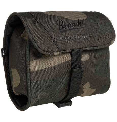 Trousse de toilette Brandit Medium dépliante miroir amovible 13 x 16 x 5 cm 134 g