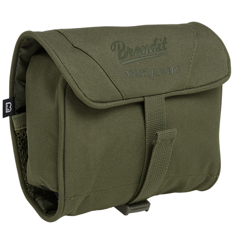 Trousse de toilette Brandit Medium dépliante miroir amovible 13 x 16 x 5 cm 134 g