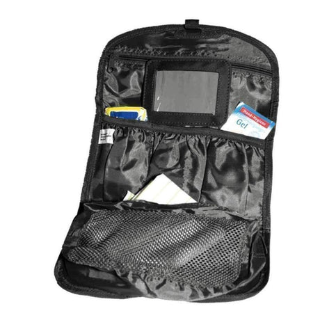Trousse de toilette Mil-Tec Classic en polyester PVC à suspendre avec multiples compartiments d'organisation