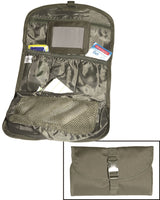 Trousse de toilette Mil-Tec Classic en polyester PVC à suspendre avec multiples compartiments d'organisation
