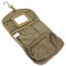 Trousse de toilette Mil-Tec Classic en polyester PVC à suspendre avec multiples compartiments d'organisation