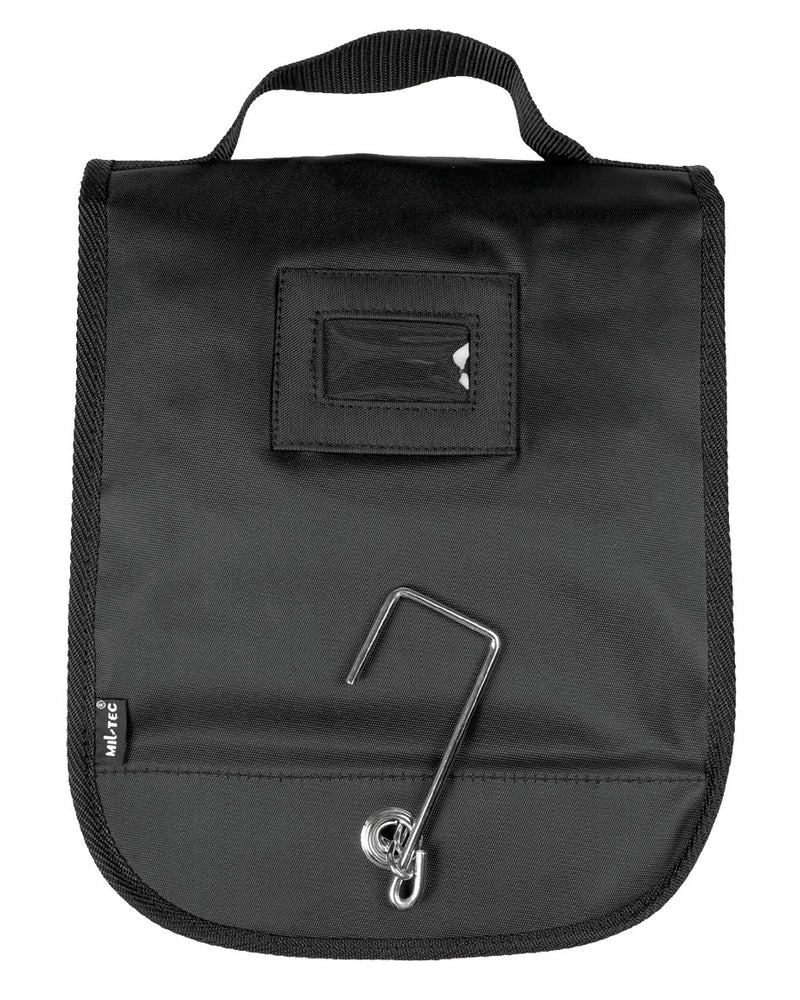 Trousse de toilette Mil-Tec polyester 600D enduit 30 x 25 x 10 cm 560 g avec miroir