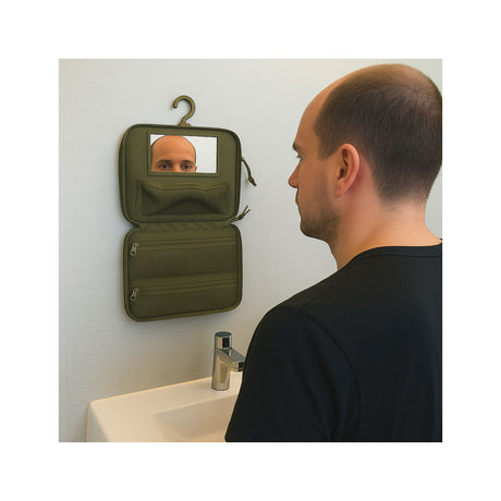 Trousse de toilette OPEX en polyester 600D cinq poches et boucle Duraflex