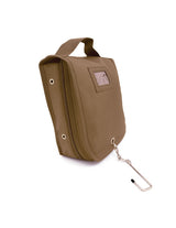 Trousse de toilette Opex grand modèle polyester enduit PVC 26 x 30 x 8 cm avec miroir