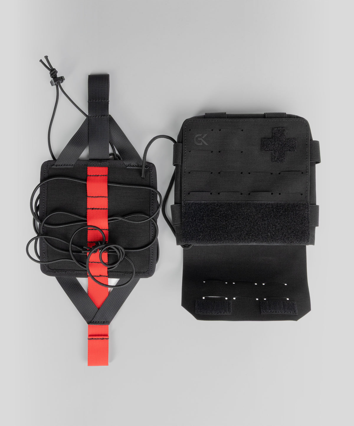 Trousse sanitaire IFAK GK Dutycall sur platine MOLLE pour lot de premiers secours