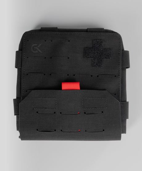 Trousse sanitaire IFAK GK Dutycall sur platine MOLLE pour lot de premiers secours