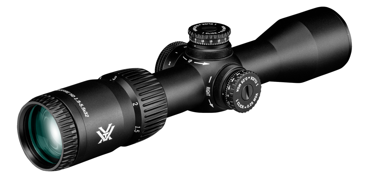 Vortex Crossfire HD 1,5-5,5x32 Scout grossissement 1,5-5,5 x 32 mm