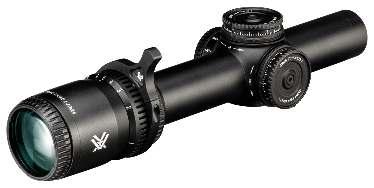 Vortex Strike Eagle 1-10x24 grossissement 1-10 x 24 mm champ 36,5 m - 3,65 m à 100 mètres