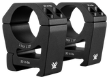 Colliers 25,4mm Vortex Sport 90 g pour la reprise d'optique sur rail, sans usinage