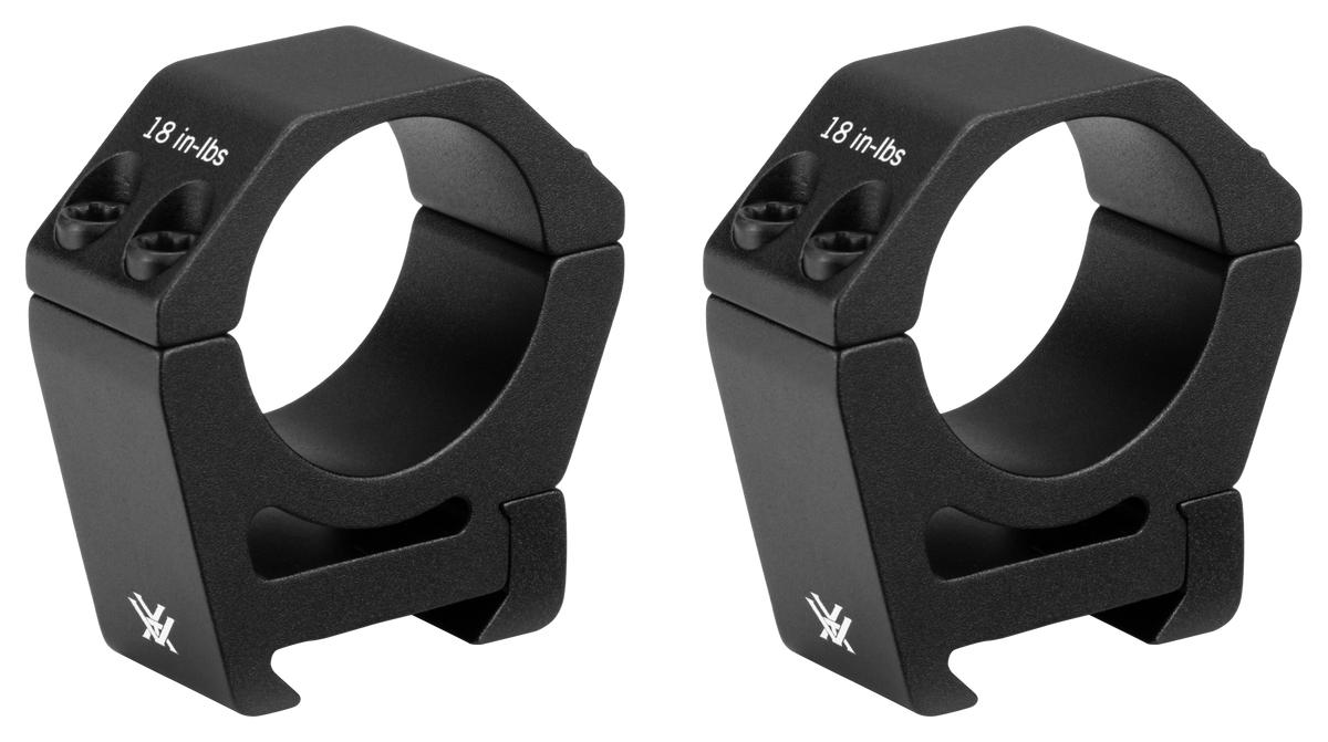 Colliers 30mm Vortex Sport 90 g pour la reprise d'optique sur rail, sans usinage