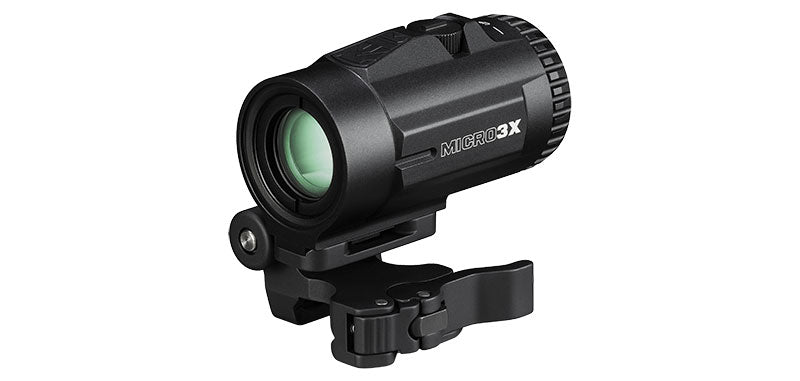 Vortex Micro Magnifier grossissement 3 390 g pour allonger la portée utile d'un viseur à point rouge