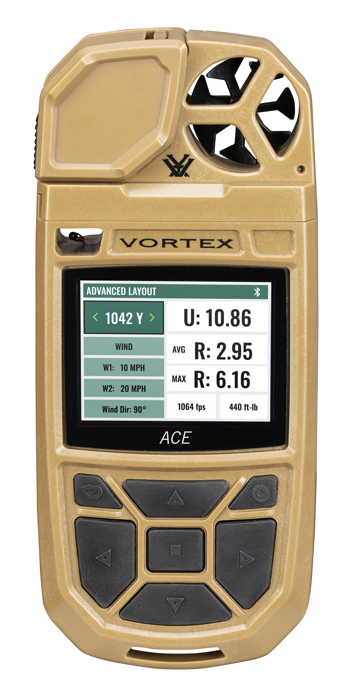 Vortex Anémomètre balistique Ace portée intégré 200 g