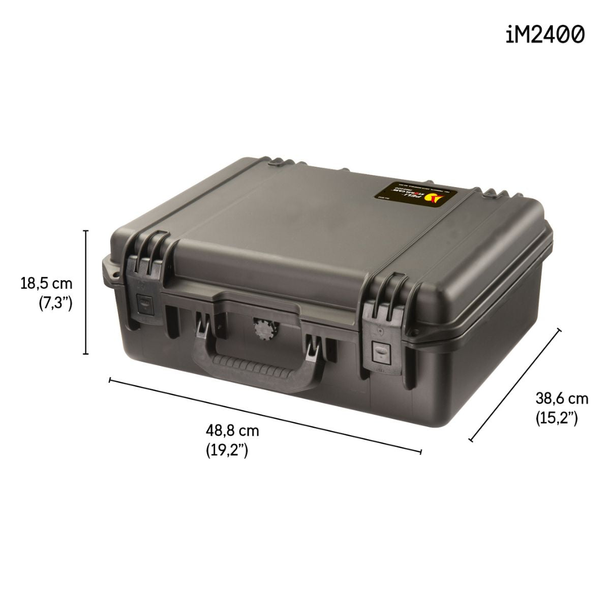 Valise étanche Peli Storm iM2400 IP67 intérieur 45,7 x 33 x 17 cm vendue vide
