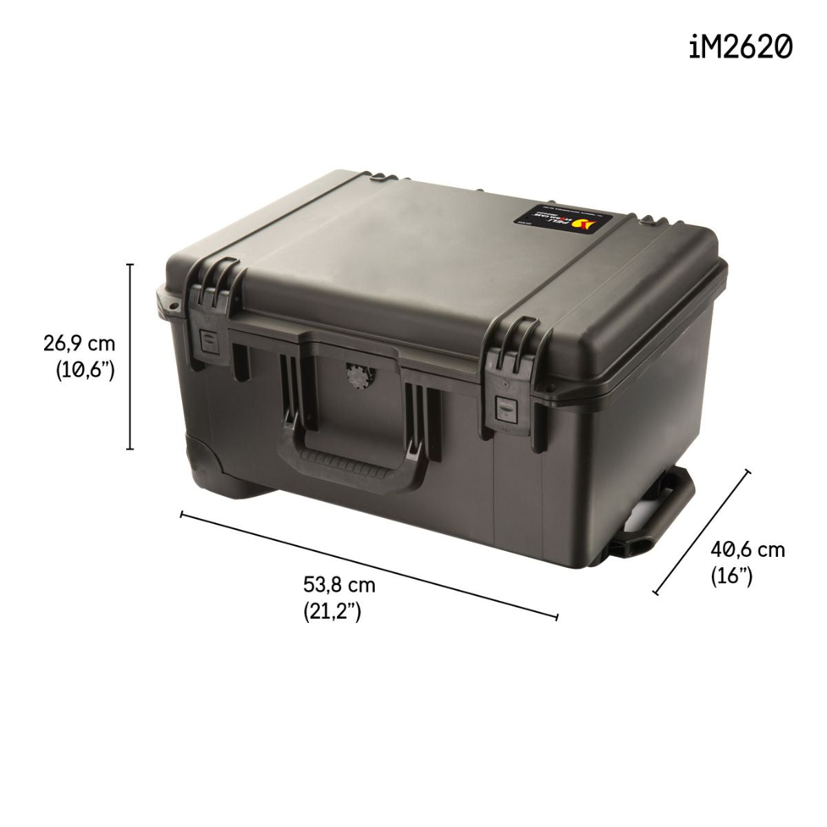 Valise étanche Peli Storm iM2620 IP67 intérieur 50,8 x 35,6 x 25,4 cm avec mousse