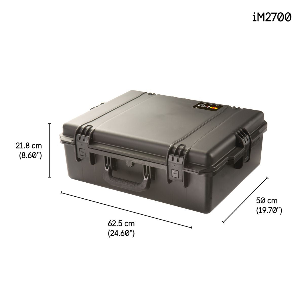 Valise étanche Peli Storm iM2700 IP67 intérieur 55,9 x 43,2 x 20,3 cm avec mousse