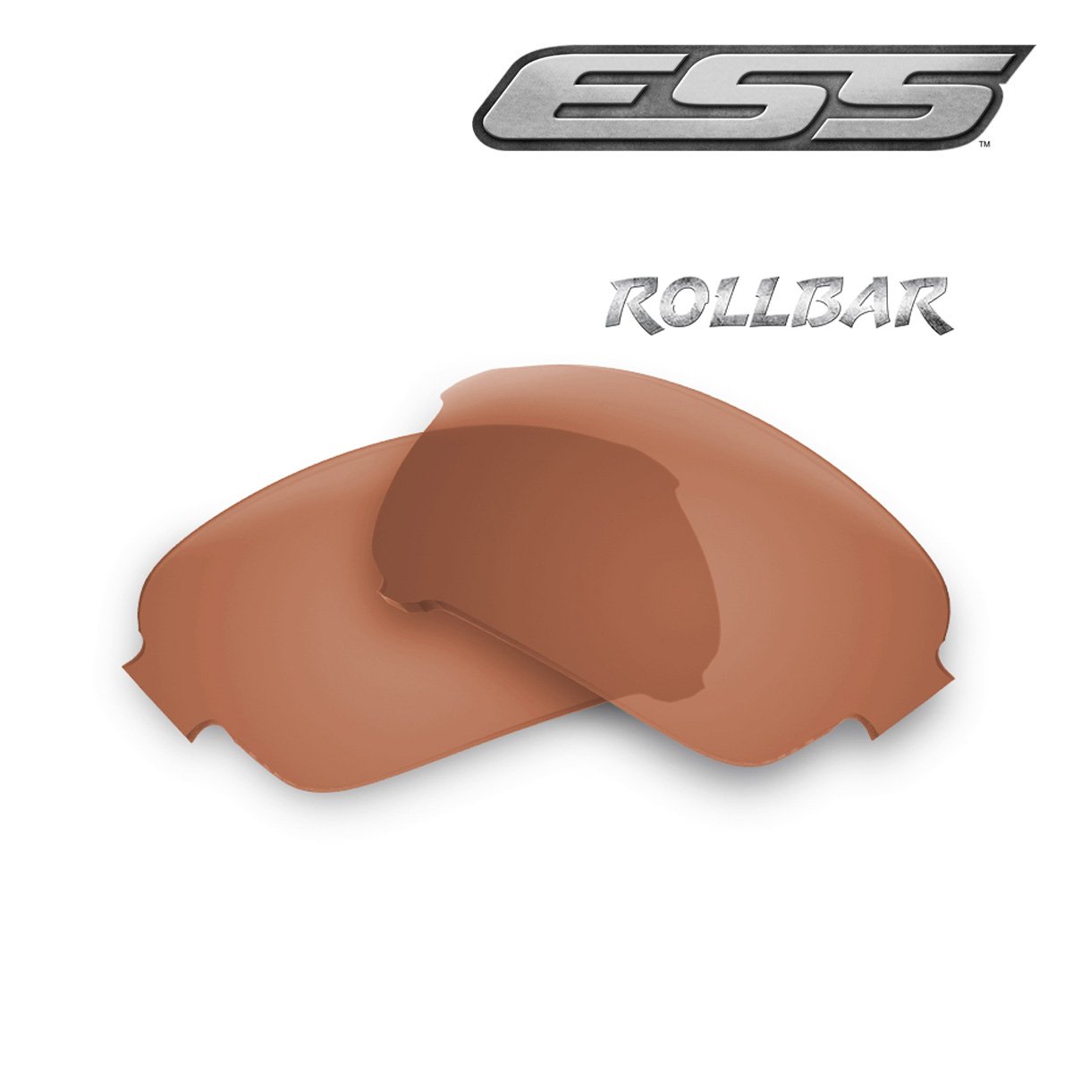 Verres de rechange ESS Rollbar paire 2,2 mm Lens Gate quatre teintes au choix